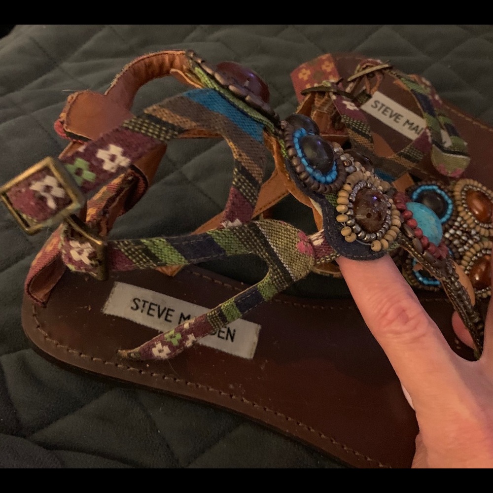 Steve Madden Boho Sandals Size 7 - image 3